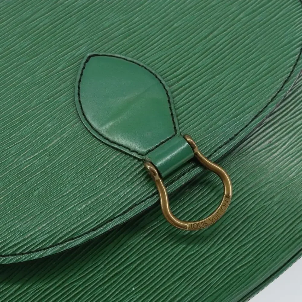 Louis Vuitton Epi Saint Cloud GM Shoulder Bag Green